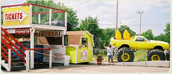 Monster Truck World Exterior on Dells Parkway