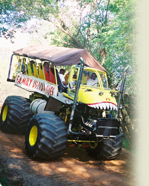 100% 4x4 off-road Monster Truck Rides